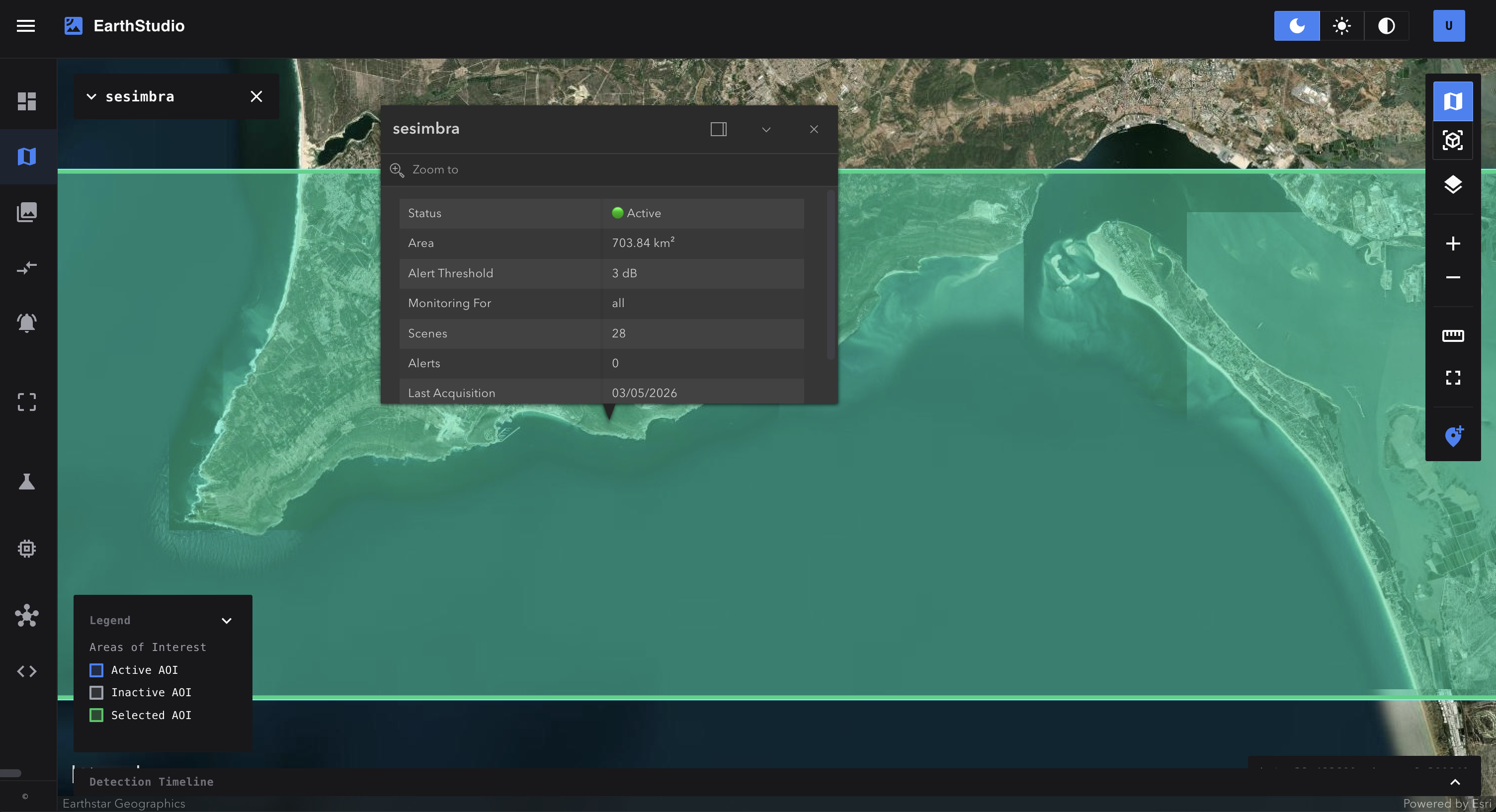 Manage AOIs